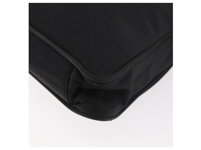 Prada Tote Bag aus schwarzem Nylon mit silberner Authentizität ep14354A - Ansicht 16