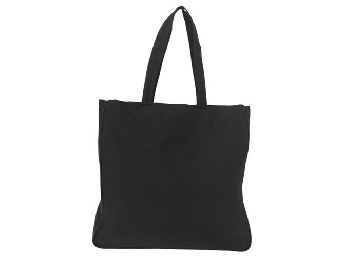 Prada Tote Bag aus schwarzem Nylon mit silberner Authentizität ep14354A - Ansicht 2