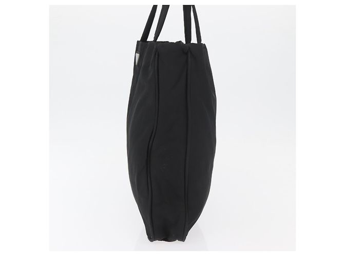 Prada Tote Bag aus schwarzem Nylon mit silberner Authentizität ep14354A - Ansicht 3