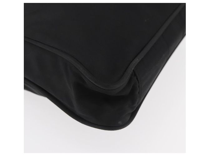 Prada Tote Bag aus schwarzem Nylon mit silberner Authentizität ep14354A - Ansicht 9