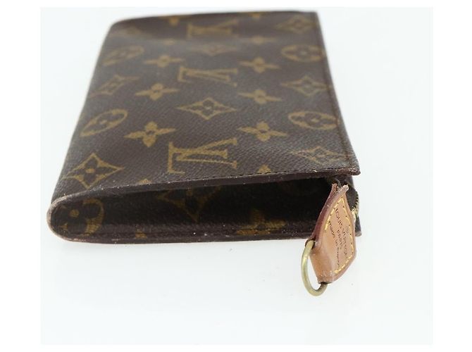 Bucket LOUIS VUITTON Monogramma Secchiello GM Pochette Accessorio LV Auth bs34612 - vista 4