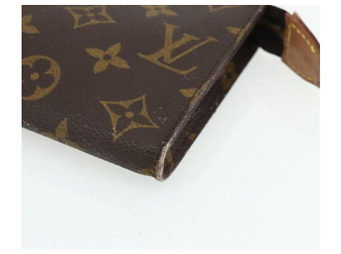 Bucket LOUIS VUITTON Monogramma Secchiello GM Pochette Accessorio LV Auth bs34612 - vista 7