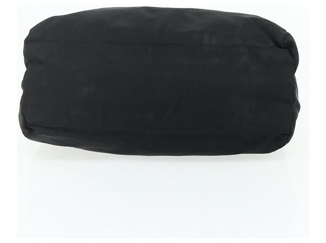 PRADA Borsa a mano in nylon nero argento Auth bs34658 - vista 5