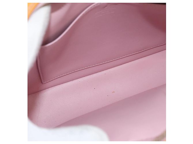 LOUIS VUITTON Zaino Vernis Marley Rosa Marshmallow M91039 LV Auth 175584 - vista 11
