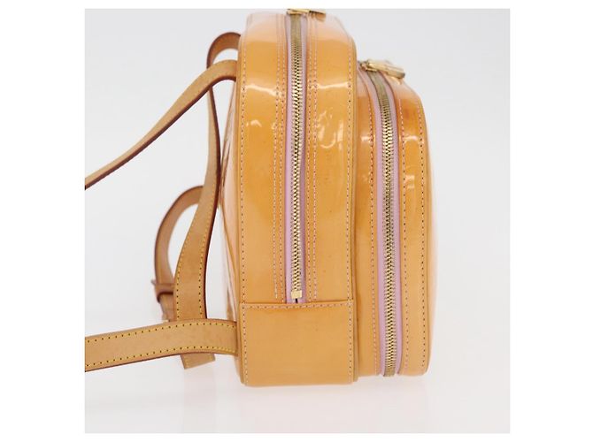 LOUIS VUITTON Zaino Vernis Marley Rosa Marshmallow M91039 LV Auth 175584 - vista 4