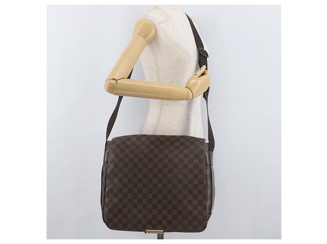LOUIS VUITTON Borsa a Spalla Bastille Damier Ebene N45258 LV Auth 176158 - vista 26