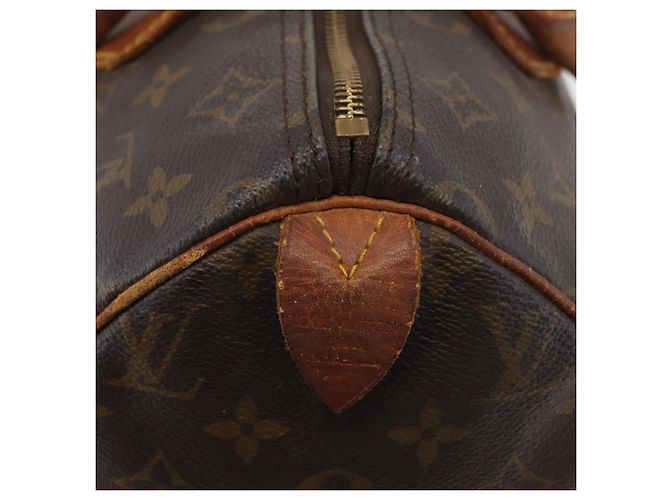 LOUIS VUITTON Borsa a Mano Monogram Speedy 30 M41526 LV Auth 176884 Monogramma - vista 19
