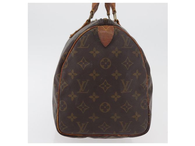 LOUIS VUITTON Borsa a Mano Monogram Speedy 30 M41526 LV Auth 176884 Monogramma - vista 6