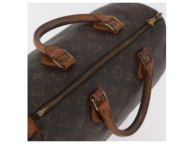 LOUIS VUITTON Borsa a Mano Monogram Speedy 30 M41526 LV Auth 176884 Monogramma - vista 8