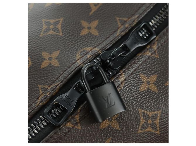 LOUIS VUITTON Monogram Virgil Abloh Keepall Band 50 Borsa M44471 Auth YKZ1415M Monogramma - vista 19