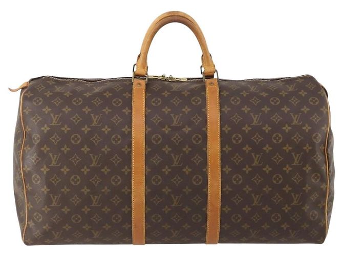 LOUIS VUITTON Borsa Boston Monogram Keepall 60 M41422 Auth LV ep13958 Monogramma - vista 13