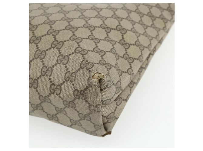 Borsa Sherry Line GG Supreme Web di GUCCI in PVC Beige Rosso Verde 89 02 003 Auth 177437 - vista 15