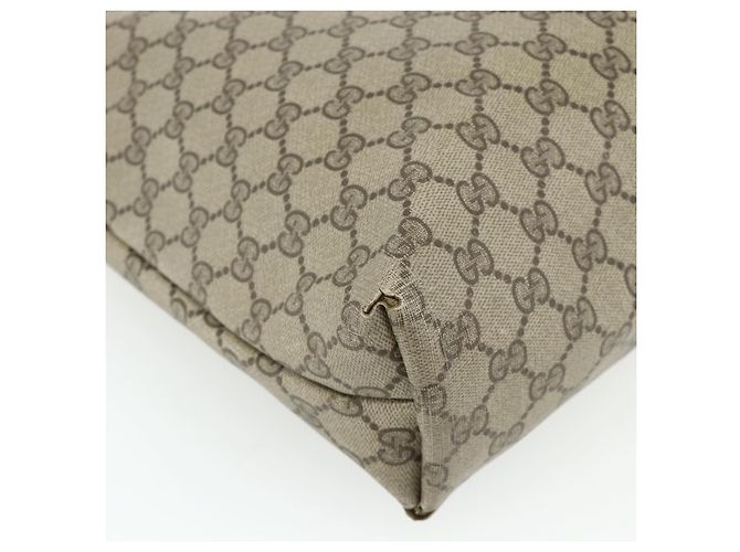 Borsa Sherry Line GG Supreme Web di GUCCI in PVC Beige Rosso Verde 89 02 003 Auth 177437 - vista 16