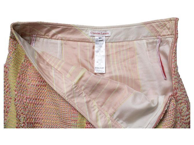 Gonna in tweed multicolore Christian Lacroix - vista 6