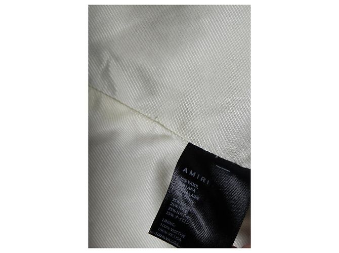 Abrigo de lana beige Amiri - vista 7