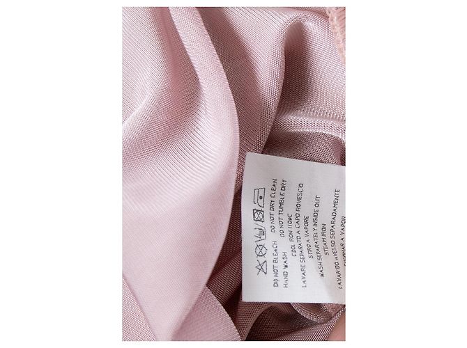Jeans Moschino, Top rosa con mangas acampanadas - vista 5