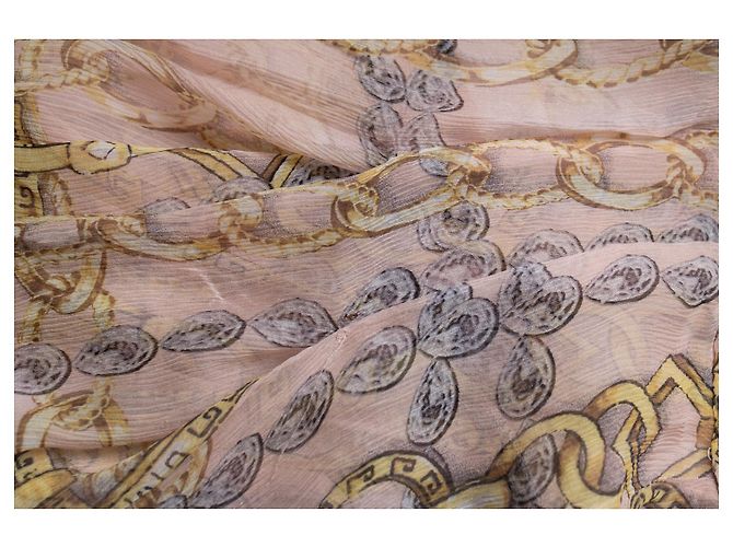 Autre Marque Vestido midi transparente de seda Sophie de Jeff Gallano Rosa - vista 6