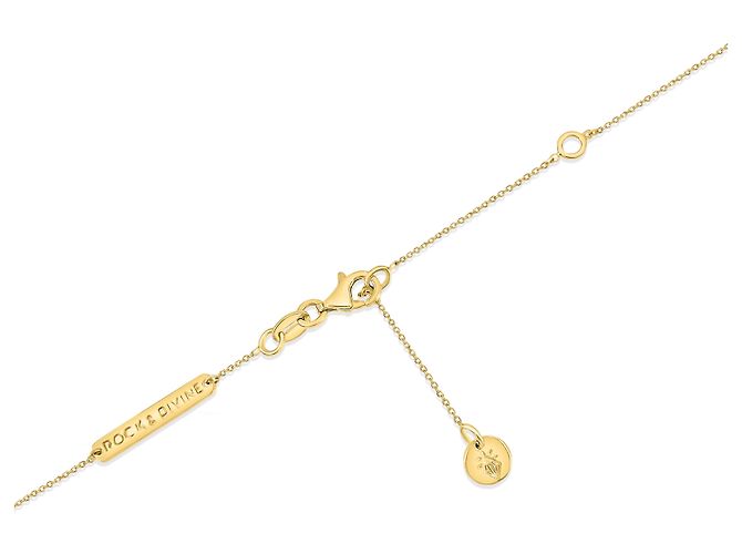 Autre Marque Collana Sunshine Diamond della collezione Rock & Divine Dawn in oro giallo 18K - vista 4