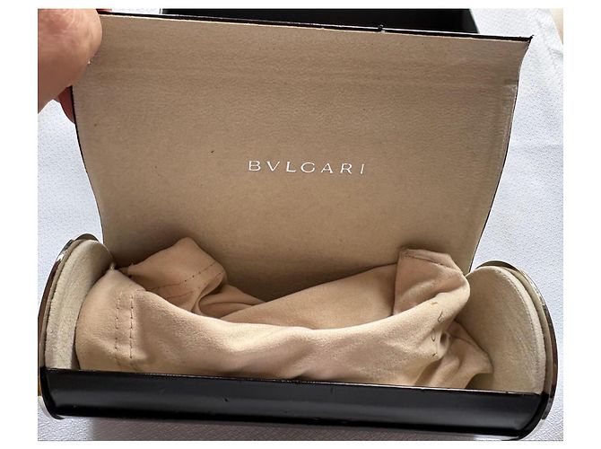 Bulgari Gafas de sol Bvlgari 6039-B Jewel Shield Castaño Metálico - vista 5