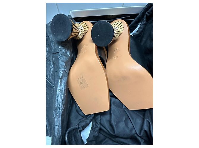 Sandali Givenchy in pelle marrone e nero - vista 15