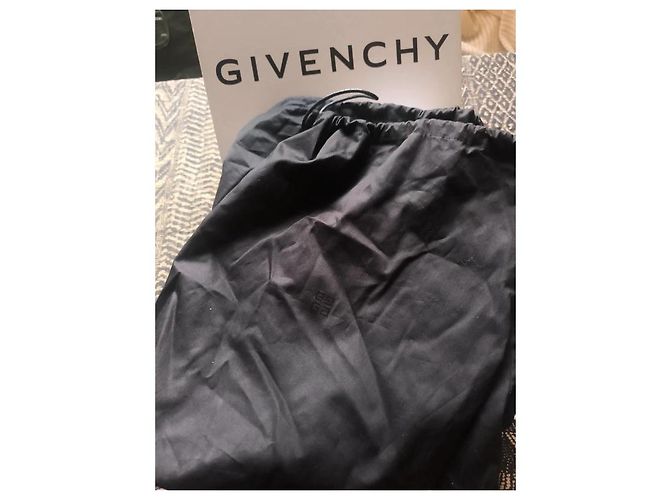 Sandali Givenchy in pelle marrone e nero - vista 2