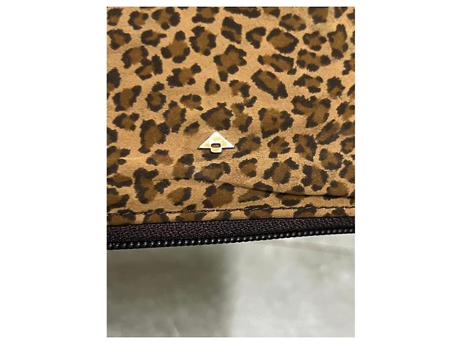 Bottega Veneta Cartera con cremallera estampado de leopardo - vista 3