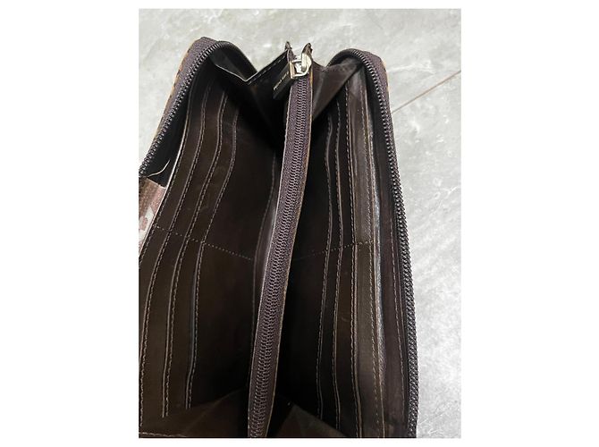 Bottega Veneta Cartera con cremallera estampado de leopardo - vista 6