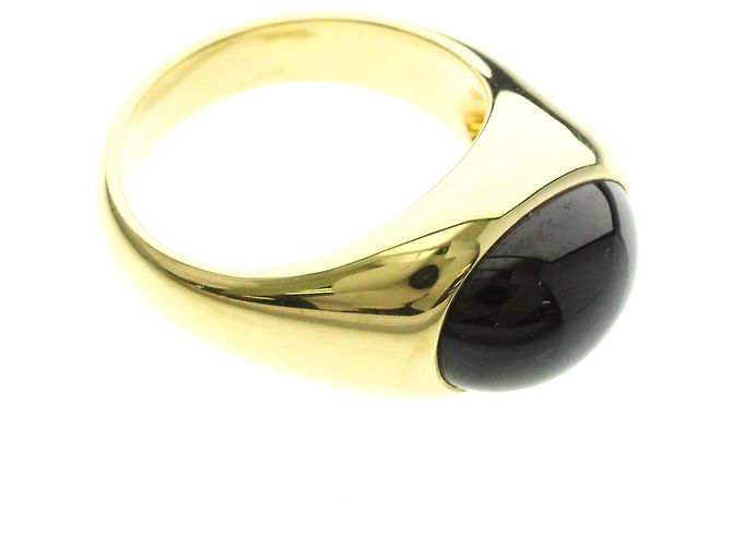 Anello in oro giallo 18K con granato Pomellato D'oro - vista 10