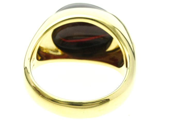 Anello in oro giallo 18K con granato Pomellato D'oro - vista 3