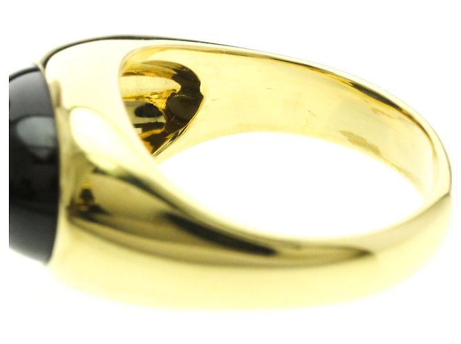 Anello in oro giallo 18K con granato Pomellato D'oro - vista 6