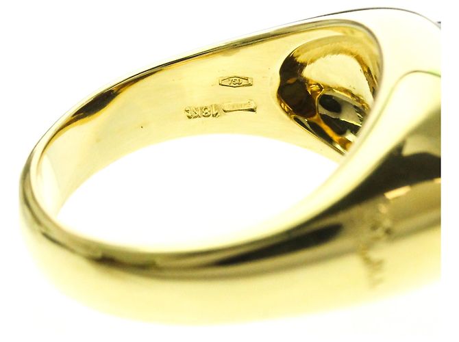 Anello in oro giallo 18K con granato Pomellato D'oro - vista 8