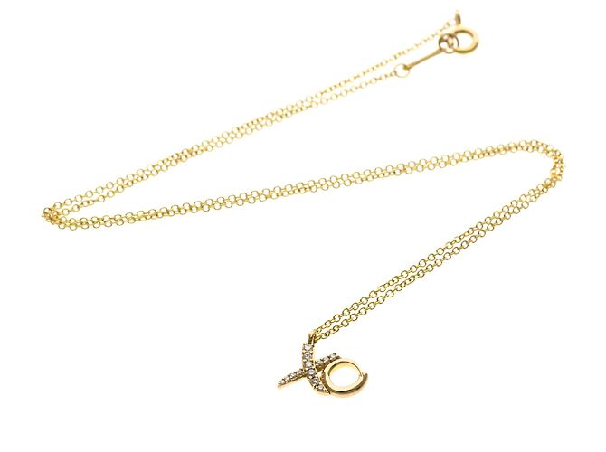 Tiffany & Co Collana Kiss & Hug di Tiffany Paloma Picasso D'oro - vista 13