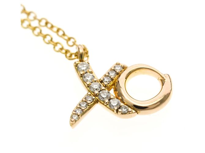 Tiffany & Co Collana Kiss & Hug di Tiffany Paloma Picasso D'oro - vista 7