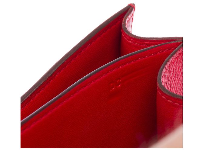 Hermès Borsa HERMES Constance in Pelle Rossa - 103476 Rosso - vista 8