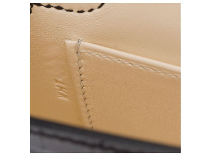Hermès Bolso HERMES Kelly Mini en Cuero Exótico Negro - 103471 - vista 8