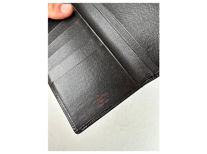 Vintage Louis Vuitton Long Wallet Epi Leather Black - view 5