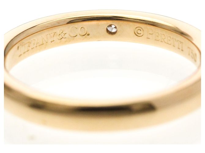 Tiffany & Co Anello Impilabile Tiffany 1P Diamante in Oro Rosa D'oro - vista 7