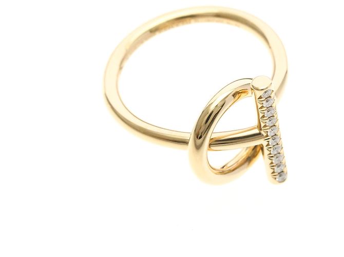 Hermès Echappé Diamantring aus Roségold Golden - Ansicht 10