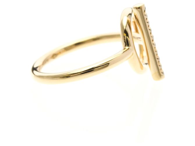 Hermès Echappé Diamantring aus Roségold Golden - Ansicht 4