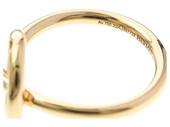 Hermès Echappé Diamantring aus Roségold Golden - Ansicht 6