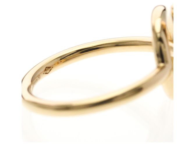 Hermès Echappé Diamantring aus Roségold Golden - Ansicht 8