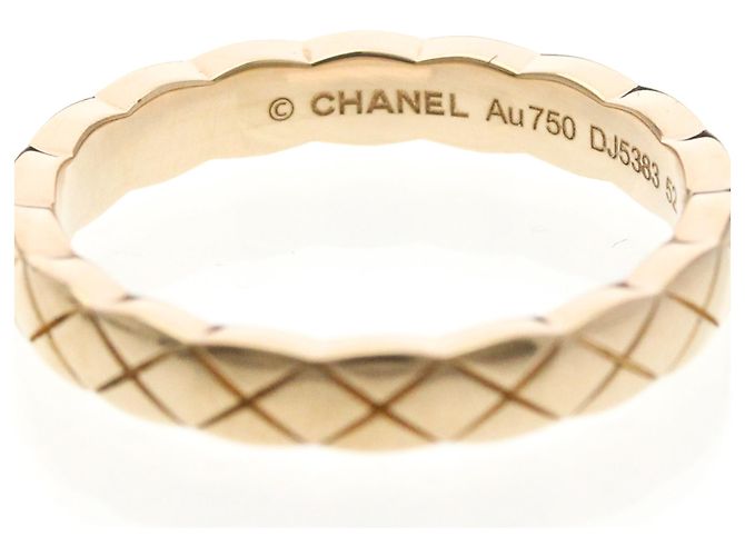 Anello Mini Coco Crush di Chanel in Oro Rosa D'oro - vista 5