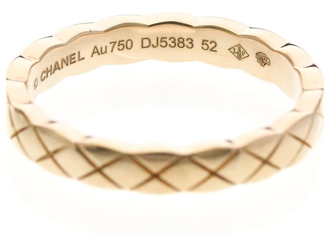 Anello Mini Coco Crush di Chanel in Oro Rosa D'oro - vista 6
