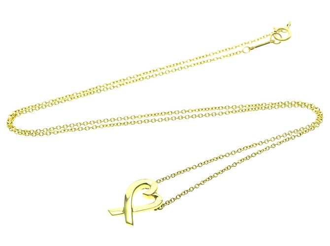 Tiffany & Co Collana Pendente Cuore Amante Tiffany D'oro - vista 13