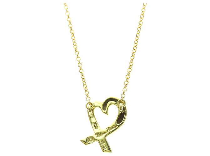Tiffany & Co Collana Pendente Cuore Amante Tiffany D'oro - vista 2