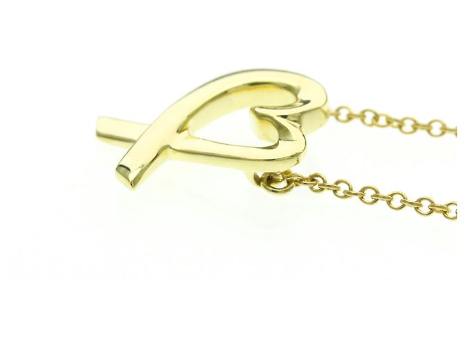 Tiffany & Co Collana Pendente Cuore Amante Tiffany D'oro - vista 3