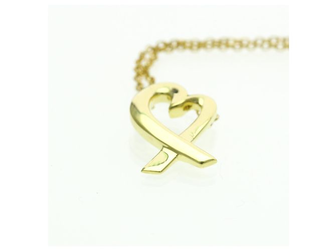 Tiffany & Co Collana Pendente Cuore Amante Tiffany D'oro - vista 4