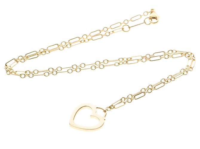 Tiffany & Co Collana Cuore Sentimentale Tiffany D'oro - vista 12
