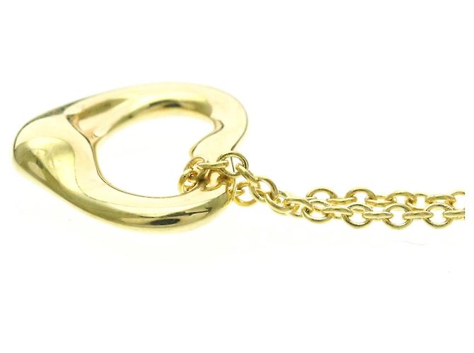 Tiffany & Co Collana Pendente Cuore Aperto Tiffany D'oro - vista 3