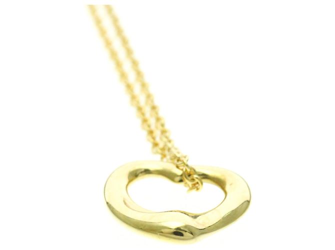 Tiffany & Co Collana Pendente Cuore Aperto Tiffany D'oro - vista 4